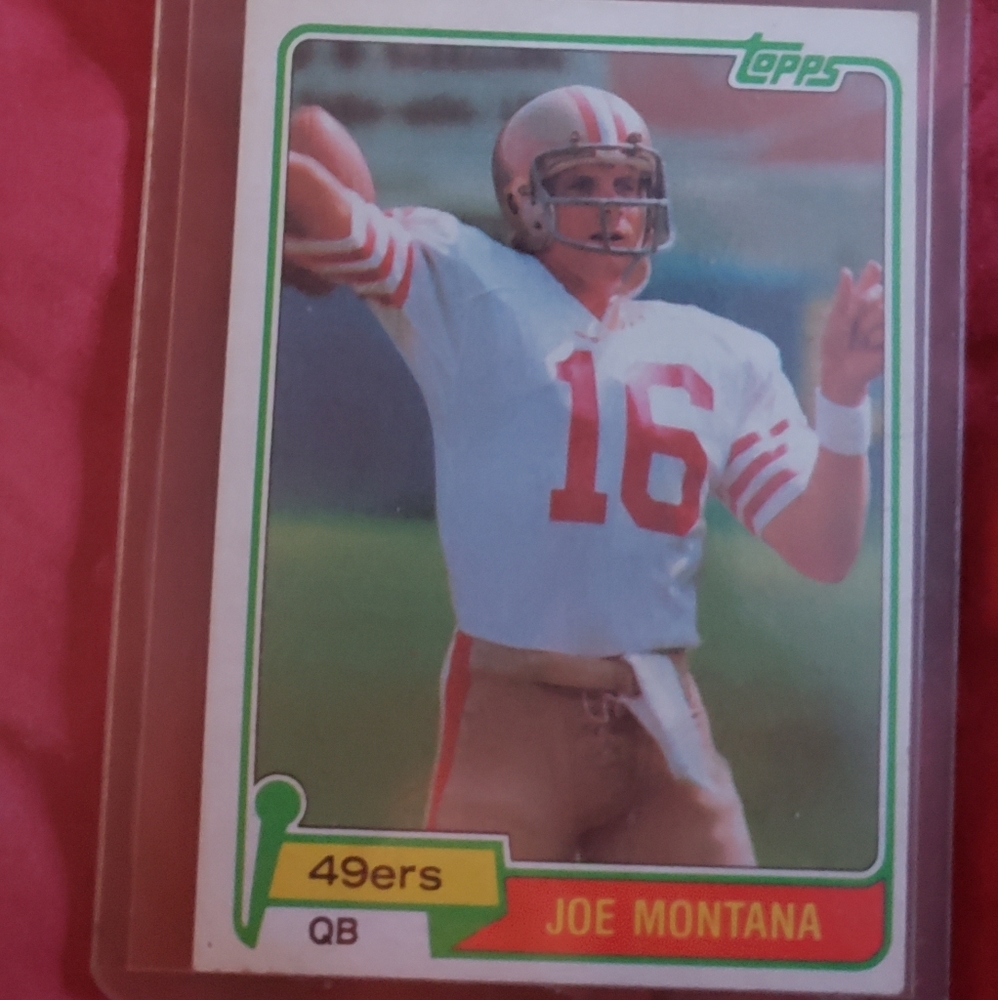 joe montana rookie card